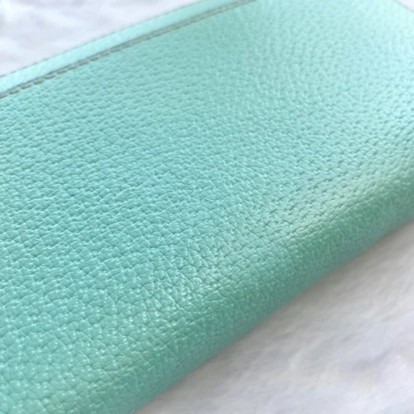 Kate Spade Light Blue Large Zip Around Continental Wallet with Original Tags - Picture 13 of 16